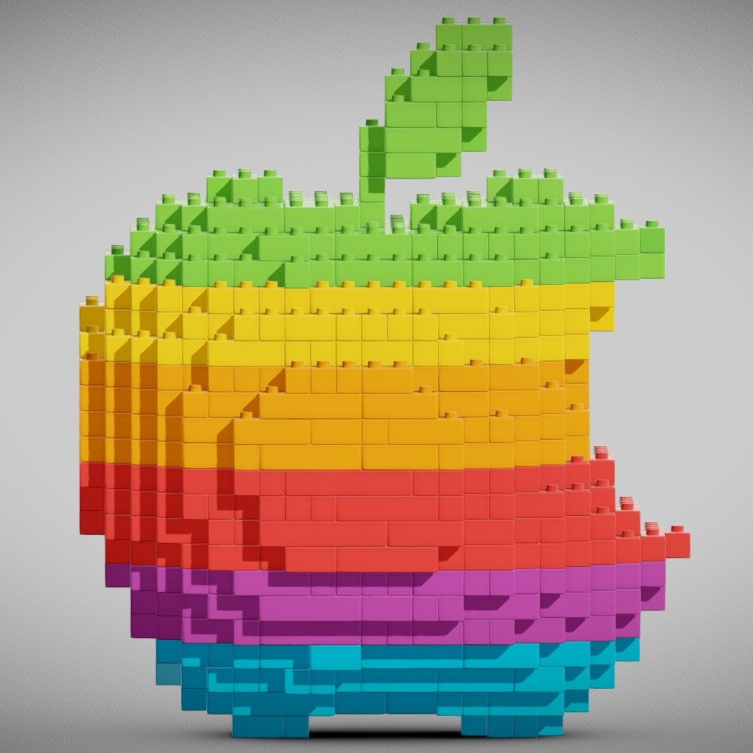 Lego Apple Logo