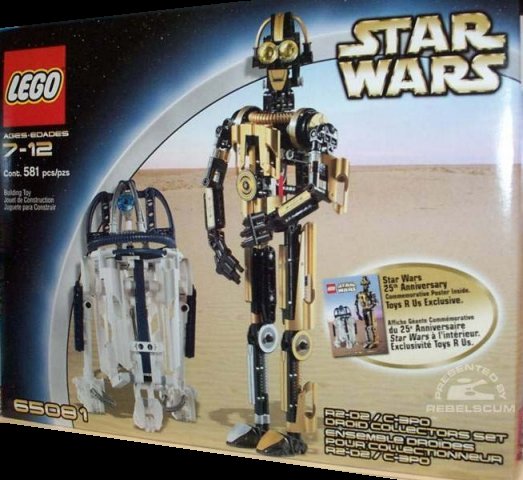 65081 - R2-D2 8009 / C-3PO 8007 Droid Collectors Set